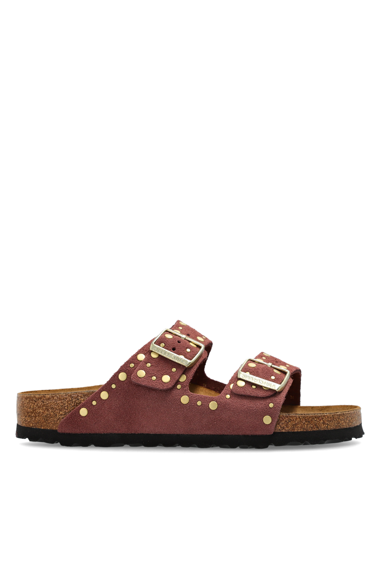 ビルビラ　Birbira ストーンプレート Birkenstock 'Arizona Rivet Border' slides | Women's | Vitkac